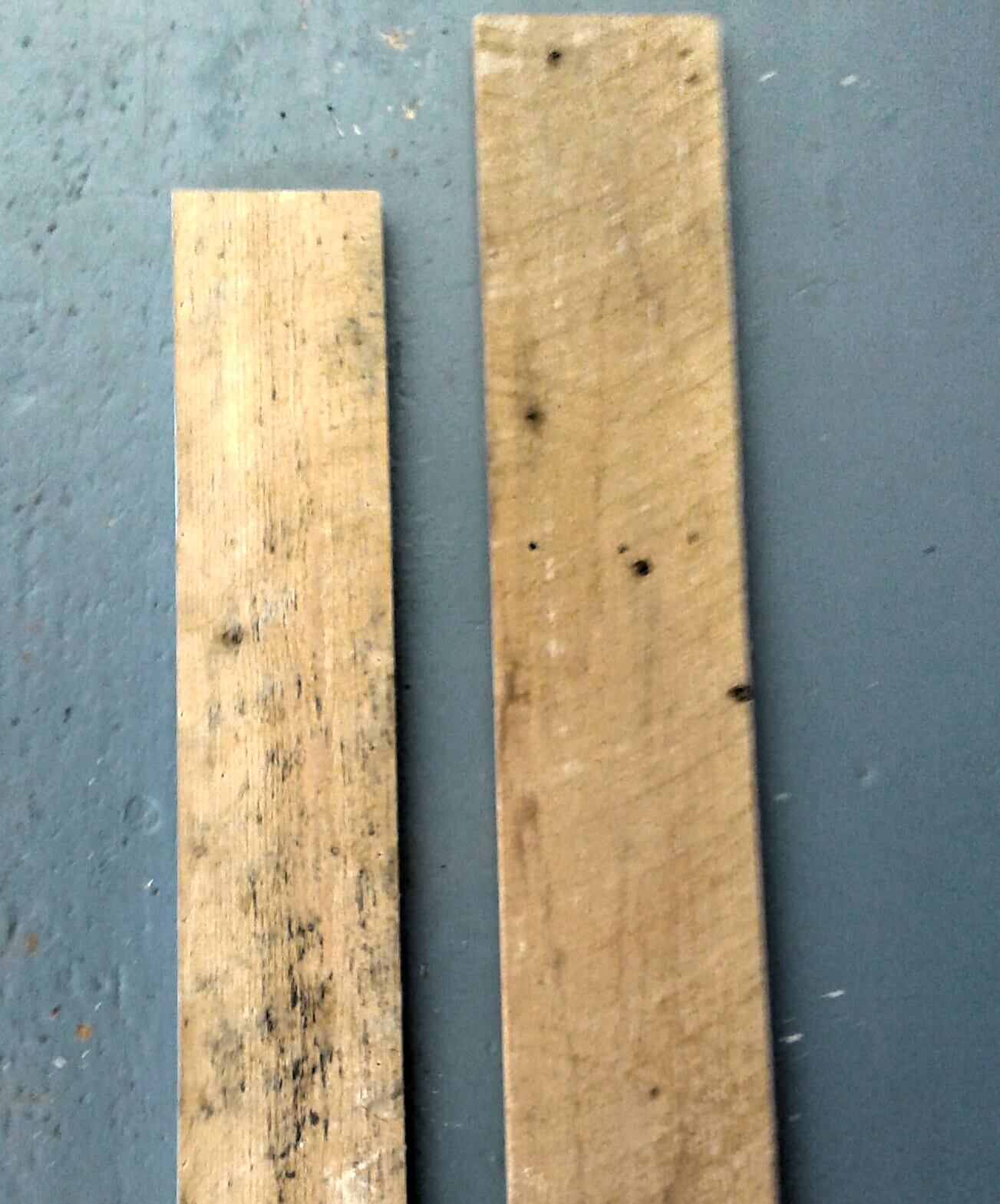 Planches de bois rustiques